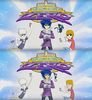 ESZ intro anime version VS normal