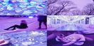 neon-purple collage for S C O R P I O