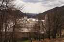 Vedere de ansamblu a Manastirii Bistrita