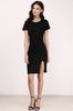 black-love-eventually-side-slit-dress