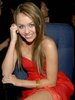 Miley+sitting+in+her+seet+at+the+VMA%27S