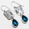 London Blue Topaz Gemstone 925 Silver
