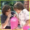 jake-austin-dylan-sprouse-bubble-challenge