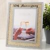 Rama foto cu bordura cristale, cadou aniversare casatorie 50 ani  WG91450