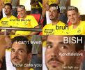 a cute roman burki meme i love him asdffdsjhfrks