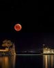 Eclipsa totala de Luna in Leu, Grecia