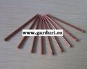 Cuie alamite pentru rame stupi 1.6x35mm