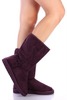 Soda Song-S Mid-Calf Boot Dark Purple