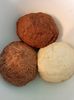 Biscuiți tricolor cu umplutură de nuca - 1