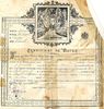 Certificatul de botez (1912)