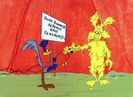 Road Runner and Wile E Coyote