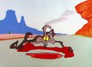 Road Runner and Wile E Coyote