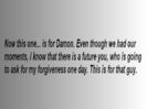 Caroline Forbes said it ;