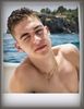 ˓1̣1̣ᵗʰ ტ.˒ Hero Fiennes Tiffin with the Sun in his eyes sailing on the Tyrrhenian Sea.