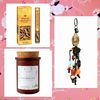 Meti received a pack of Palo Santo burning sticks, a Calming Lily Cannabis Coconut candle and