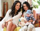 Andrea, Sofia y Arturito