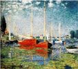Barci rosii-Monet-45x39,3 cm-90 anchor