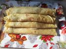 Clatite cu dulceata de cirese