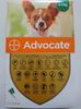 ADVOCATE DOG 0-4 KG X 3 PIPETE 147 RON