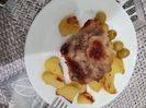 Carne de porc, cartofi si masline