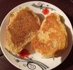 French toast cu scortisoara si nuca de cocos