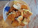 friganele cu ciocolata la sandwich maker