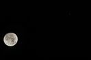 Luna plina in conjunctie cu Jupiter  in Berbec (Hunter moon)