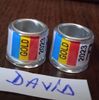 2023 - Alb Gold - 8 mm....-1 leu