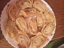 strudel cu mere si nuca de cocos, de post