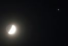 Conjunctie Luna in crestere - Jupiter in Berbec