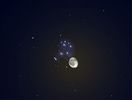Luna in Taur si constelatia Pleiade