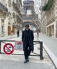 A tad nippy today on the 5th day in Paris.