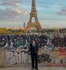 8th day in Paris, looking proper dapper in me suit, I was.
