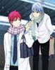 Day 9 - Favorite non-canon couple - Akashi x Kuroko, Kuroko no Basket