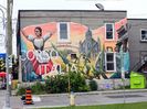 Street Art in Little Italy, Ottawa,ON