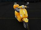 Vespa Bike in Little Italy, Ottawa,ON