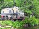 House on the Gatineau River shore in Wakefield, ON
