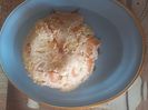 Desert fara coacere cu biscuiti, frisca si caise