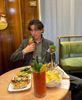 So me new client, Bernard, took me out for a bite while he′s sittin′ there ′avin′ a Zoom meetin′.