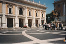 Piazza del Campidoglio - Statuia lui Marc Aureliu