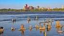 Gatineau vue from Outauais Riviere