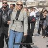 ،13.11 Ꜥℐẹṇṇẹṛ on ²³⳽ep in Paris, France; arriving at the L’Oréal Paris Show.