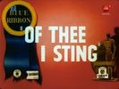 Of Thee I Sting