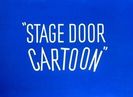 Stage Door Cartoon
