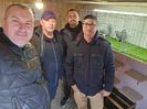 Grof Ferenc, David Varga si Feher Daniel  in vizita la mine