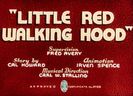 Little Red Walking Hood