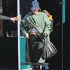 ،03.05 Ꜥℐẹṇṇẹṛ on ⁷ʄeb in New York City, NY; leaving Bar Pitti Restaurant.