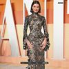 ،16.05 Ꜥℐẹṇṇẹṛ on ²ოar in Beverly Hills, CA; attends the 2025 Vanity Fair Oscar Party.