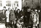 Prof. Radu Z. Tudose (stânga) la căsătoria mea civilă, Iași 1975