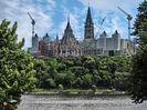 Parlament view from Gatineau